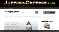 Desktop Screenshot of jarrasdecerveza.com